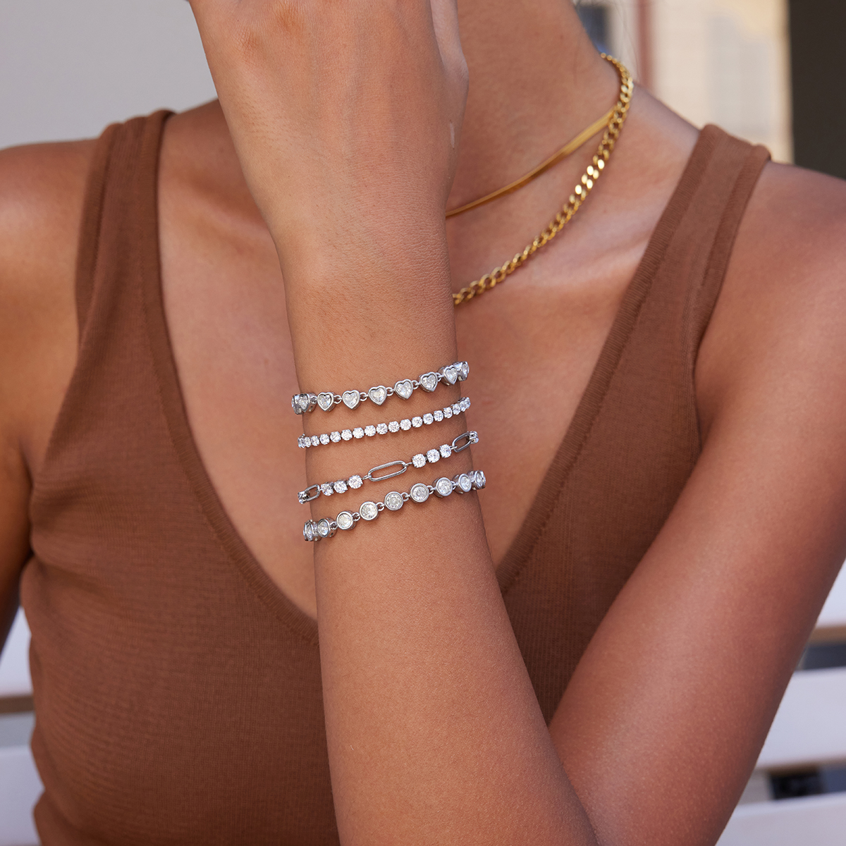 Elenys Crystal Dot detail zirkonů